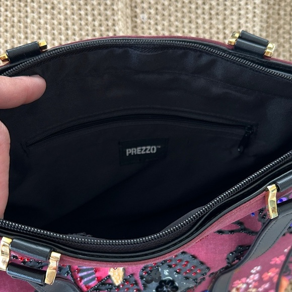 Vintage PREZZO Geisha Girl Beaded Embellished Collectible Handbag Shoulder - Picture 9 of 9